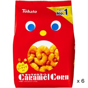 Tohato Karamell-Mais mit einer köstlichen Karamelle Beschichtung × 6 Beutel aus Japan – tokyo sakura Mall – 70g