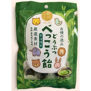 Yashutakamura, Doubutsu Bekkou Ame, Harte Süßigkeit, Uji Matcha Geschmack, 50g