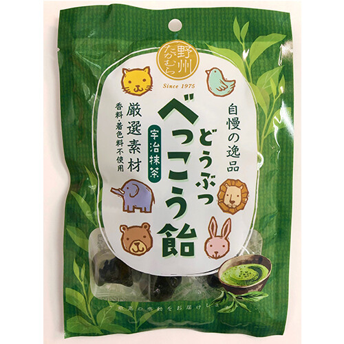 Yashutakamura, Doubutsu Bekkou Ame, Harte Süßigkeit, Uji Matcha Geschmack, 50g