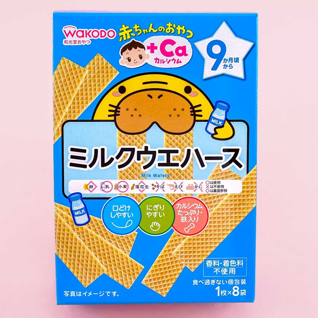 Wakodo Baby +Ca Calcium Milchwafer