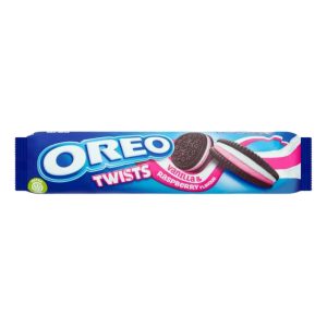 Oreo Twists Vanille und Himbeergeschmack
