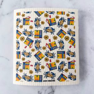 Jami Creates – Maryland Gewürze gemustert schwedische Gericht Tuch