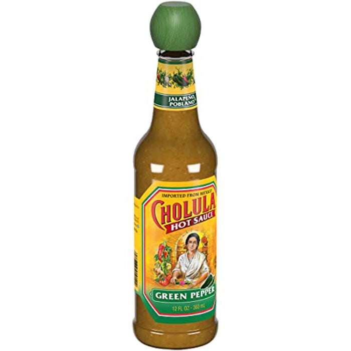 Cholula Chilisauce grüner Pfeffer, 12 Oz (Packung mit 12)