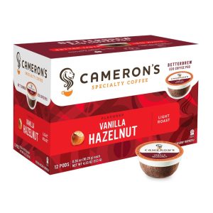 Camerons Kaffee – Vanille Haselnuss einzelne servieren Kaffeekapseln, 4,33 Unzen