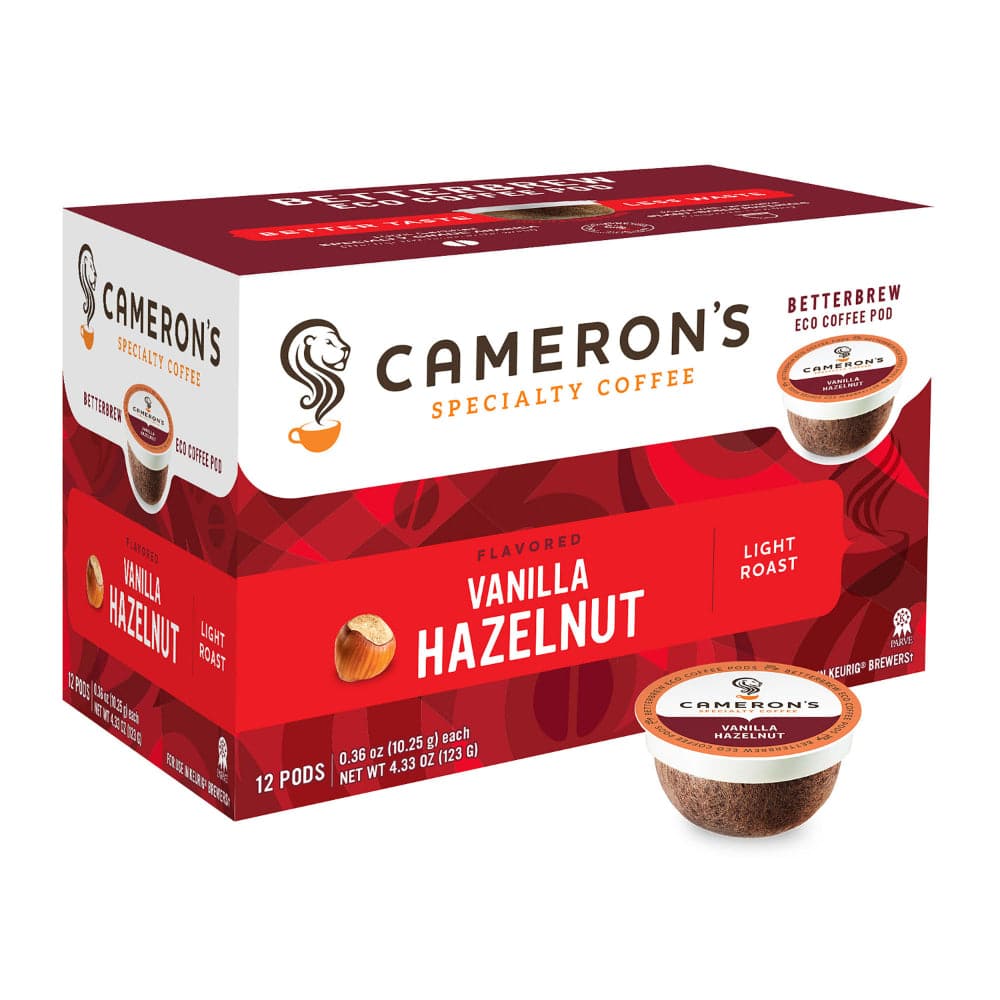 Camerons Kaffee – Vanille Haselnuss Single Serve Kaffeepads, 4,33 Oz