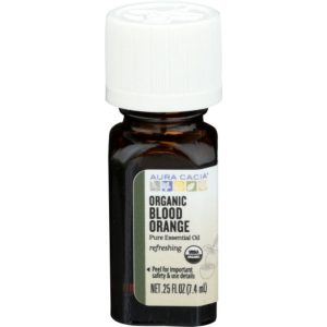 Aura Cacia Ätherisches Blutorangenöl,.25 fl oz
