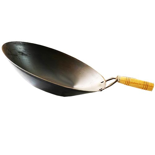Peking Wok – Holzgriff – Iron Stir Fry Wok