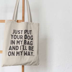 Buffalovely – Dognapping Tasche aus Baumwolle