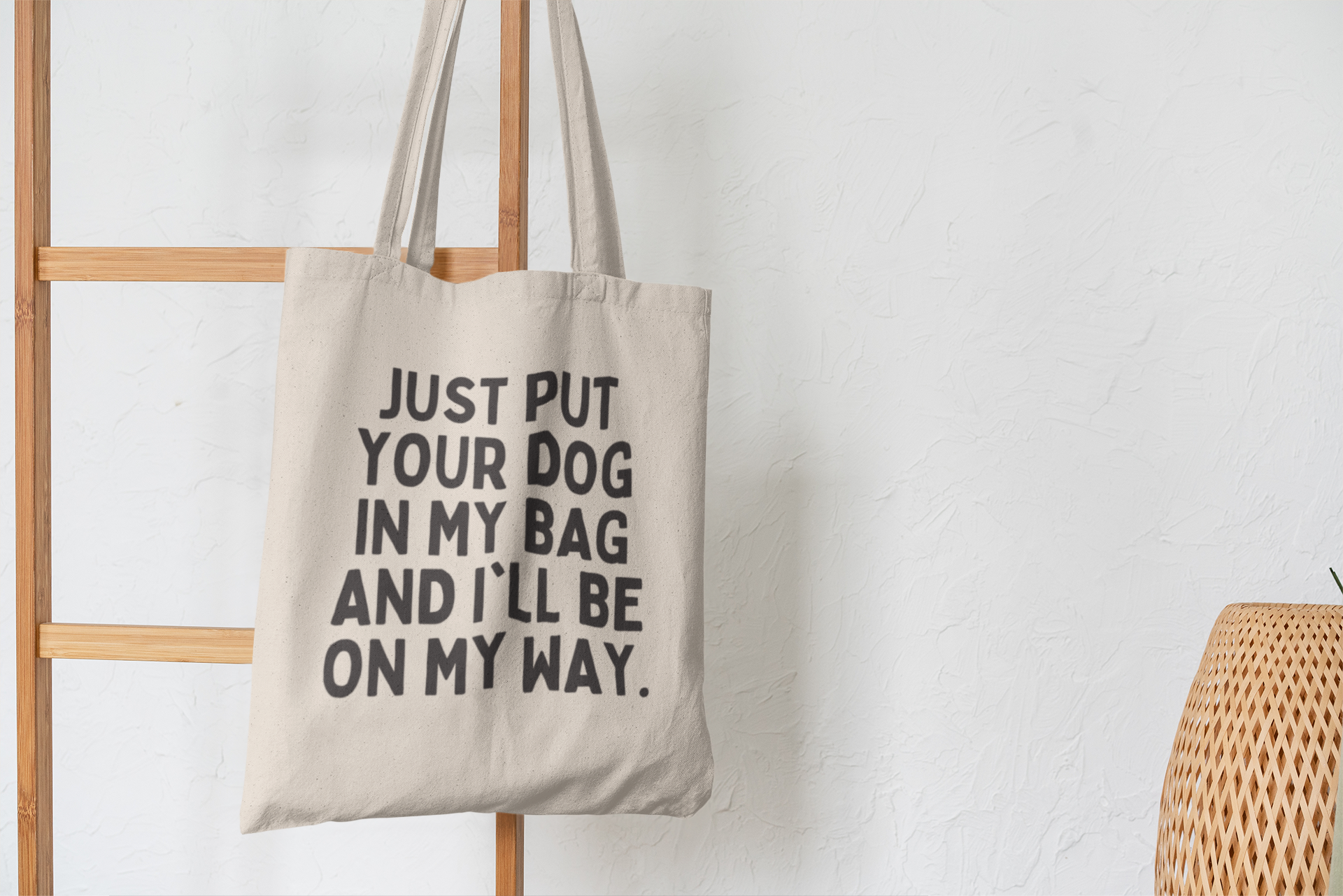 Buffalovely – Schultertasche aus Baumwolle