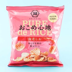 Koikeya pure de reis Snacks – Garnelensalz
