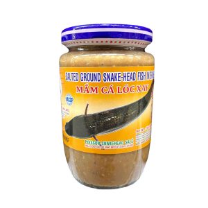 Vas Essen Gesalzener Boden Schlangenkopf Fisch in Brine