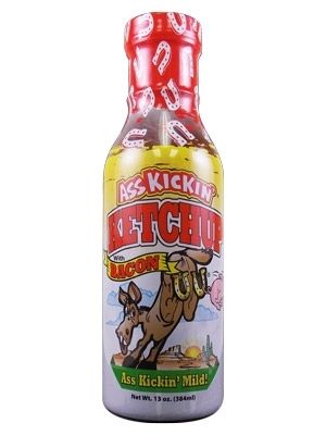 Ass Kickin' Ketchup mit Speck, 13oz