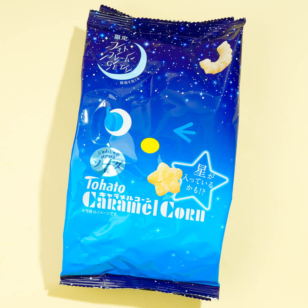 Tohato Romantischer Tanabata-Karamell-Mais – Soda