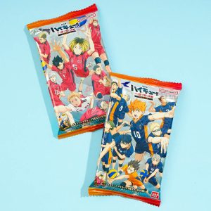 haikyu!! die Müllcontainer Schlacht Waffel mit Karte