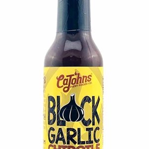 CaJohn’s schwarze Knoblauch Chipotle scharfe Sauce, . – 5oz