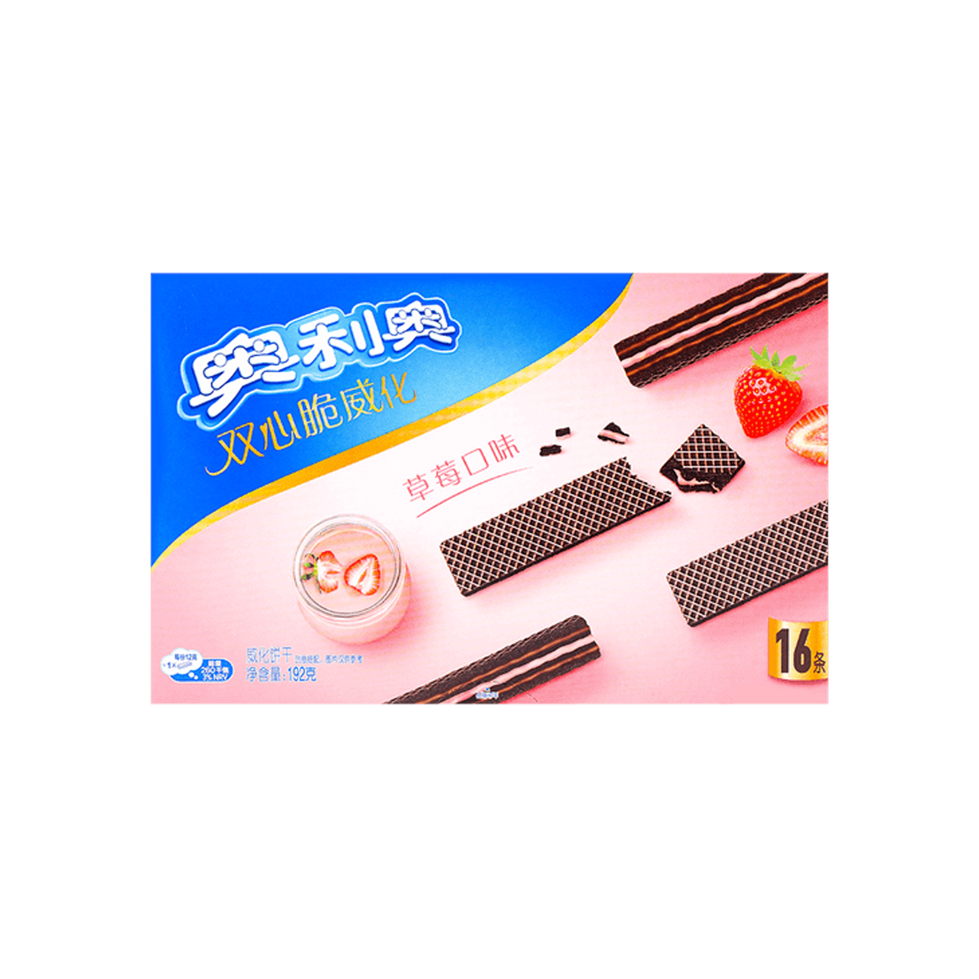Oreo Erdbeer-Geschmack Waffel (China)