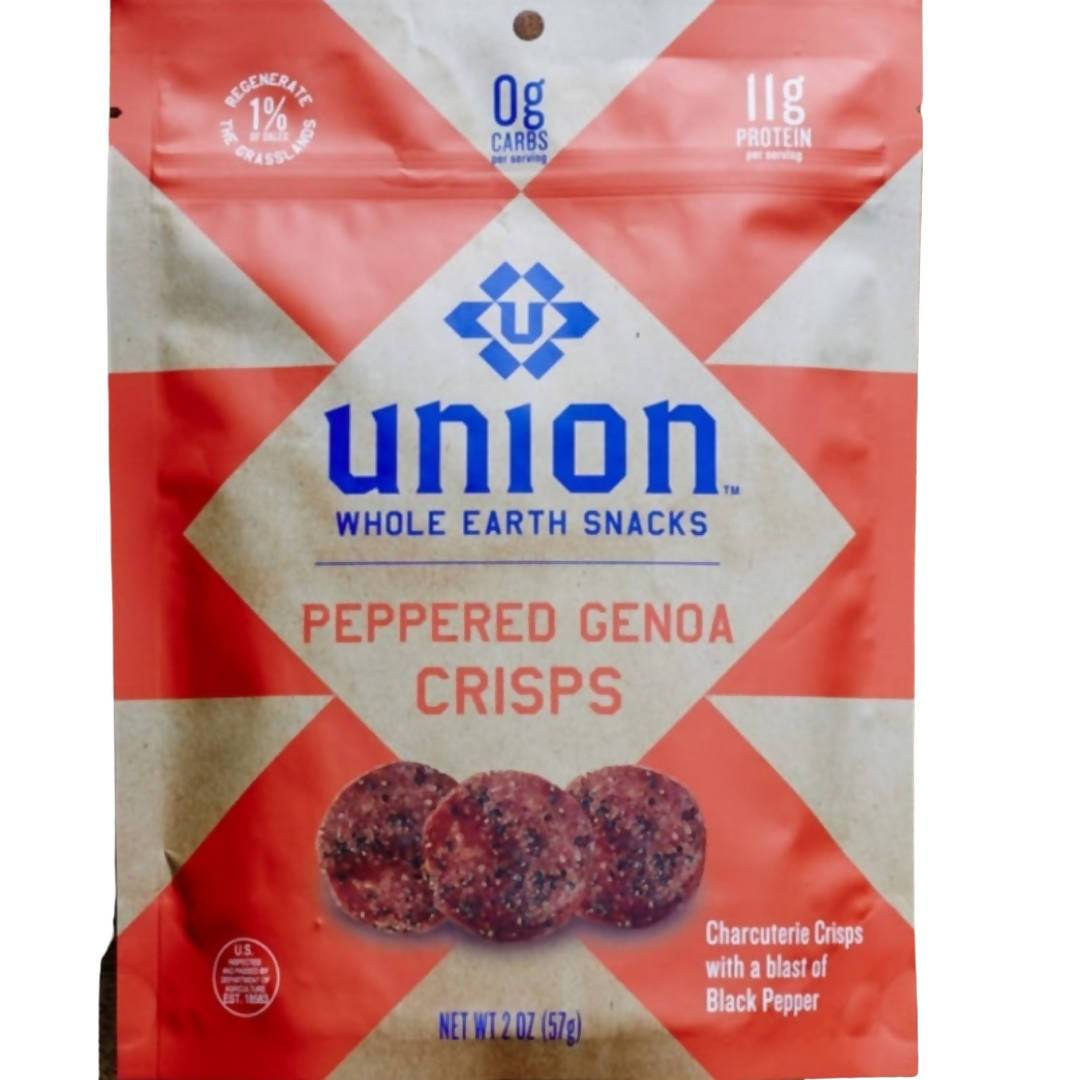 Peppered Genua Charcuterie Crisps Taschen – 12 x 2,0 oz