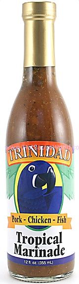 Trinidad Tropical Marinade – “Steakman’s Marinade”, 12oz