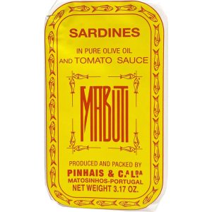Mabuti – Sardines – in reines Olivenöl und Tomatensauce – 3.17 Unze