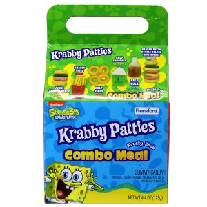 Spongebob Squarepants Krabby Patties Combo Meal Fruchtgummi Süßigkeiten