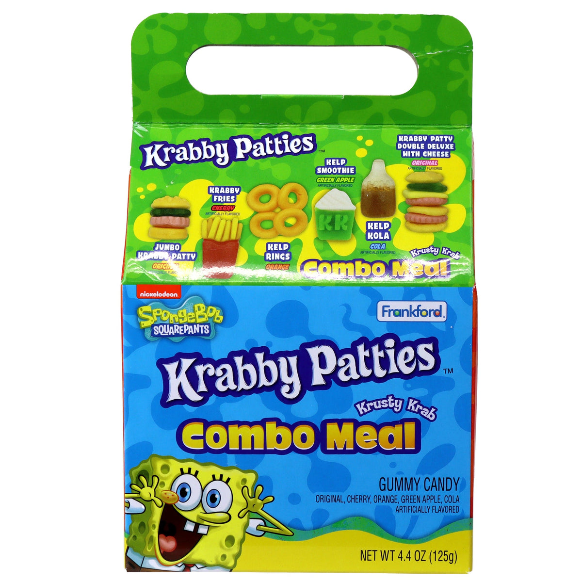 SpongeBob Schwammkopf Krabbe Patties Combo Mahlzeit Gummy Süßigkeiten