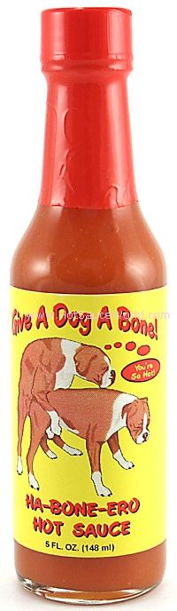Gib einem Hund einen Knochen! Chilisauce, 5oz