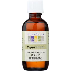 Aura Cacia Ätherisches Öl Pfefferminze, 2 oz (Packung mit 1)