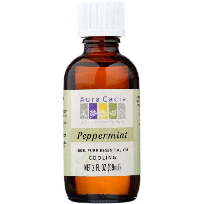 Aura Cacia Ätherisches Öl Pfefferminze, 2 oz (Packung mit 1)
