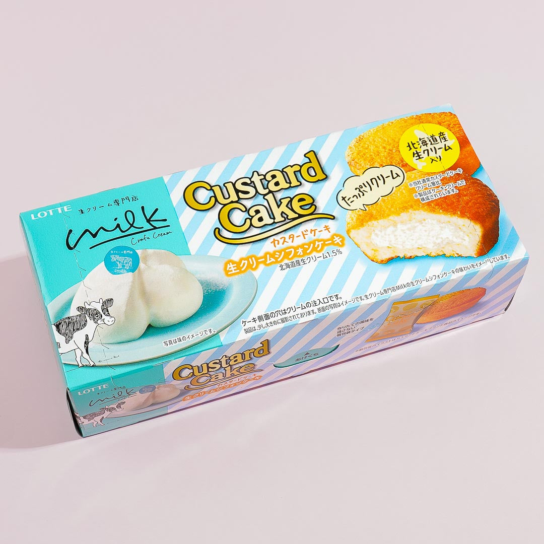 Lotte Custard Kuchen – Sahne Chiffon Kuchen
