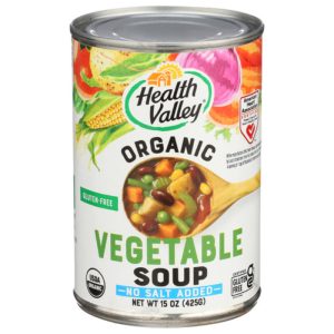 Health Valley Suppe Gemüse kein Salz hinzugefügt Bio, 15 Unzen