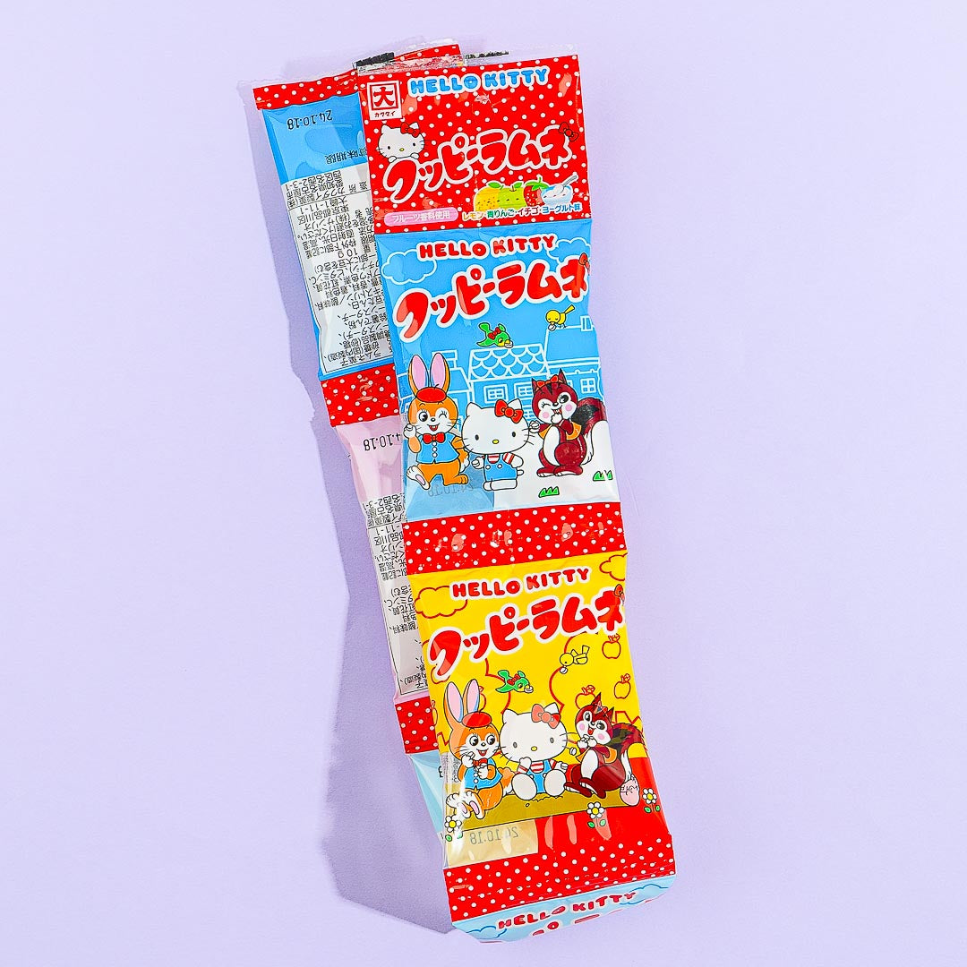 Hello Kitty X Cuppy Ramune Süßigkeiten – 5 Stück