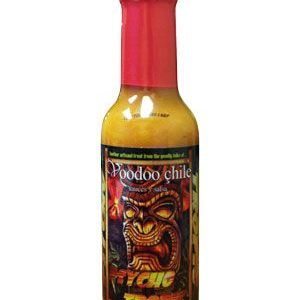 Voodoo Chile Psycho Tropic scharfe Sauce. – 5oz