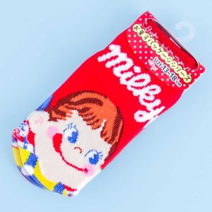 Milky Grinning Peko-Chan Socken für Kinder