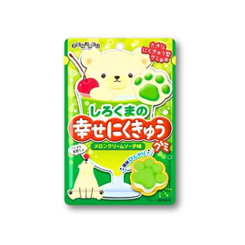 Senjaku Happy Eisbär Gummy Süßigkeiten – Melonencreme Soda