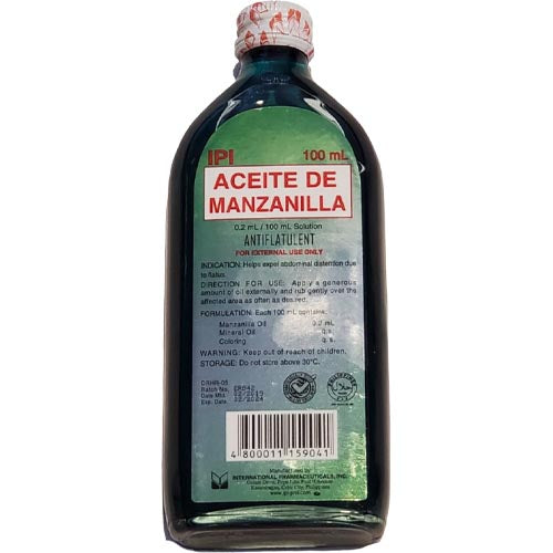 IGE – Aceite De Manzanilla – Antiflatulent – 100 ML