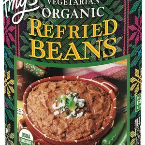 Amy's Refried Beans Bio Traditional, 15.40 Oz – Packung mit 12 Stück