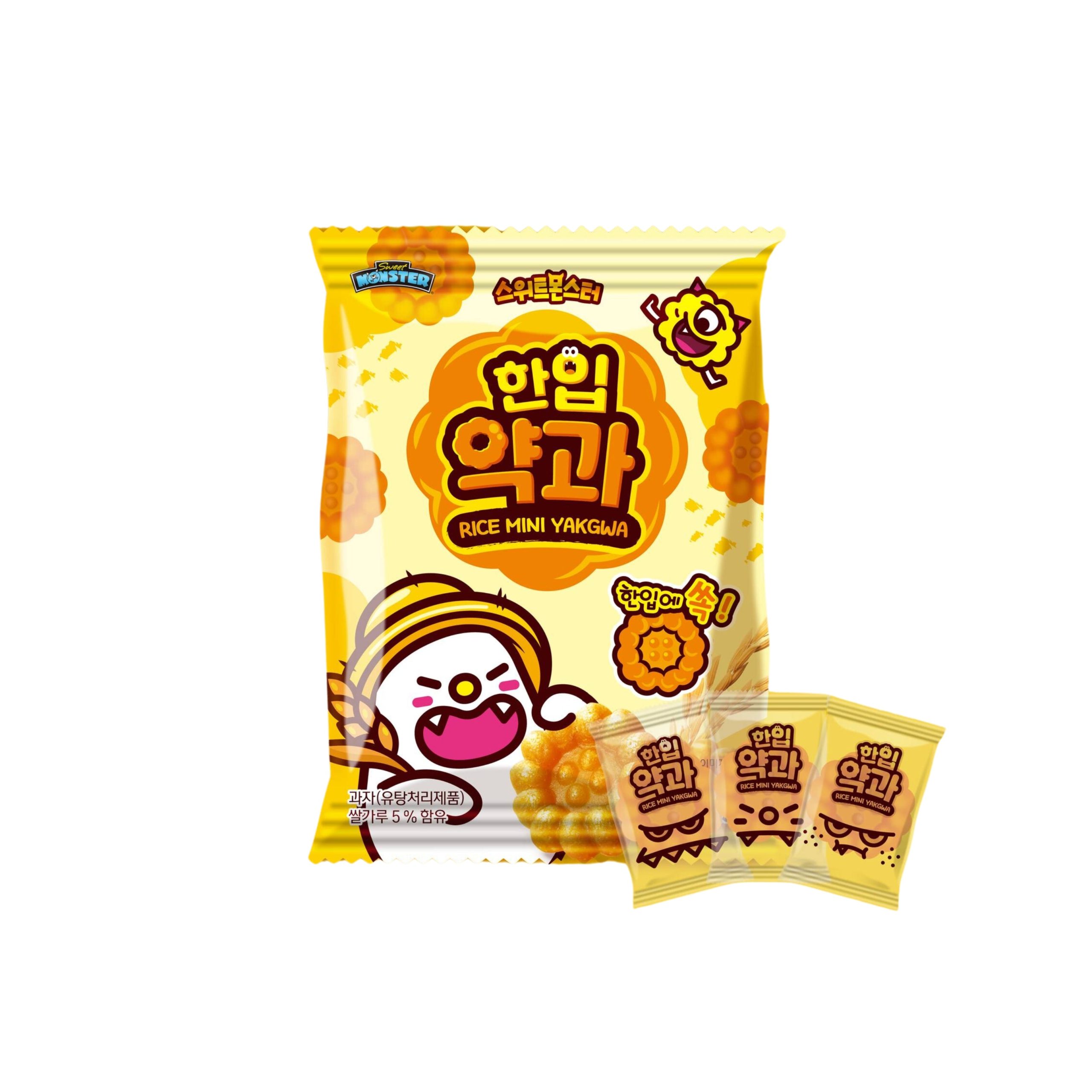 Süßes Monster Reis Mini Yakgwa (Korea)