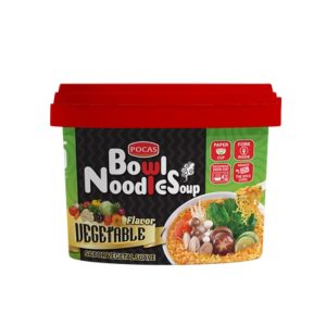 Pocas Bowl Nudeln Gemüsegeschmack Suppe