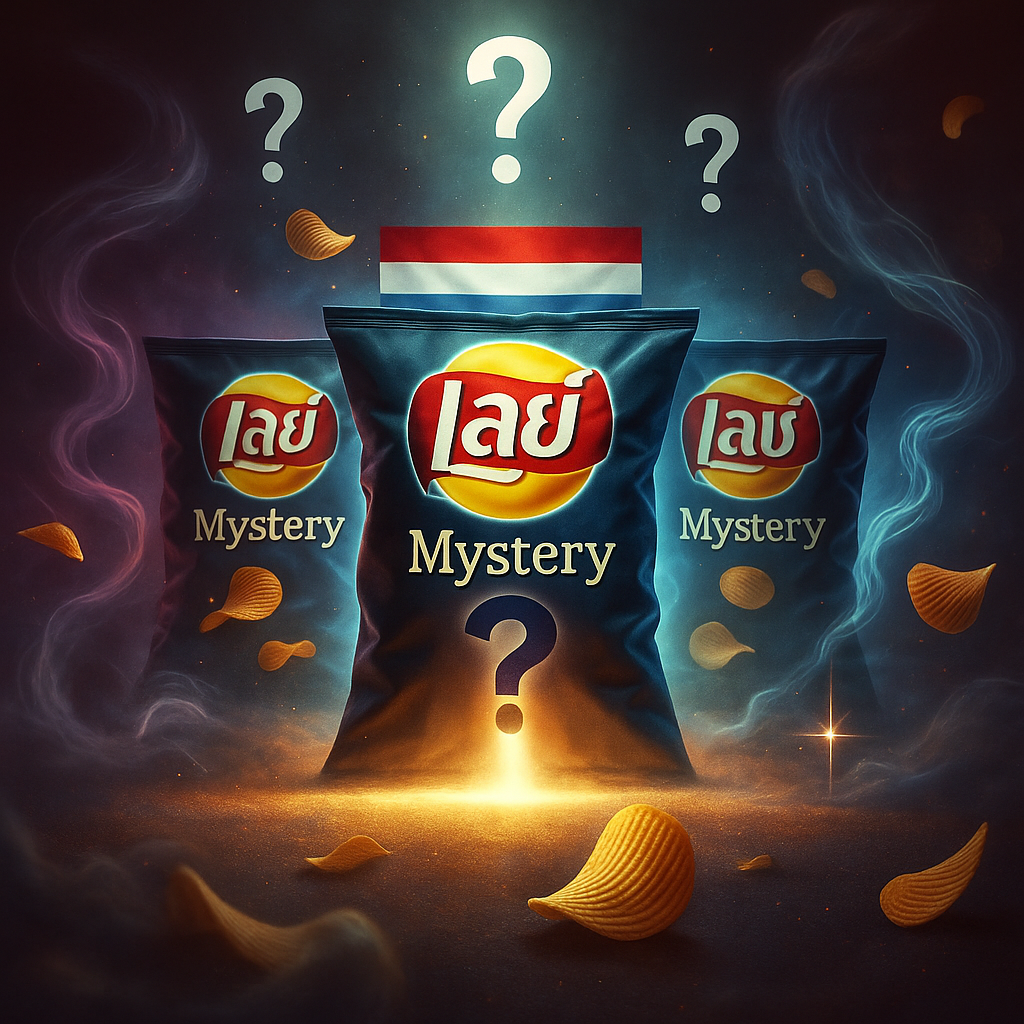 Thailändisch Lay's Mystery Packung