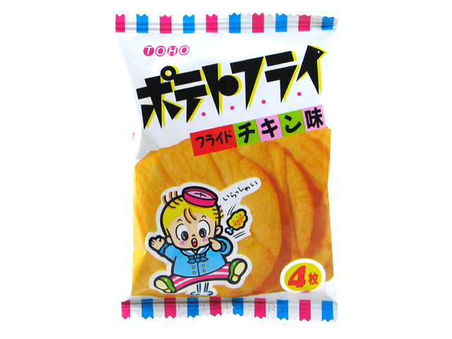 Toho “Kartoffel Frai”, gebratener Kartoffel-Snack, gebratenes Huhn, 11g