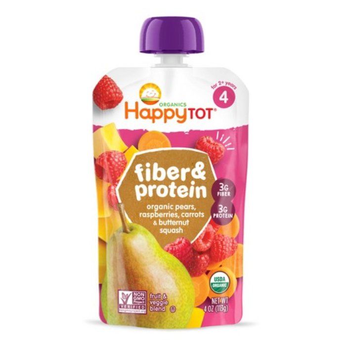 Glücklich Tot Stage4 Birne Himbeer Butternut Org 4 Oz – Packung mit 16