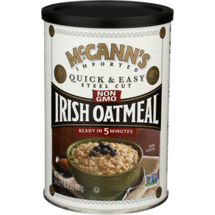 McCann – Haferflocken, Quick & Easy Steel Cut, 24 oz – Packung mit 12 Stück