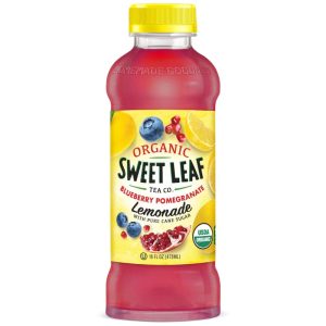 Süßes Blatt – Bio Heidelbeere Granatapfel Limonade