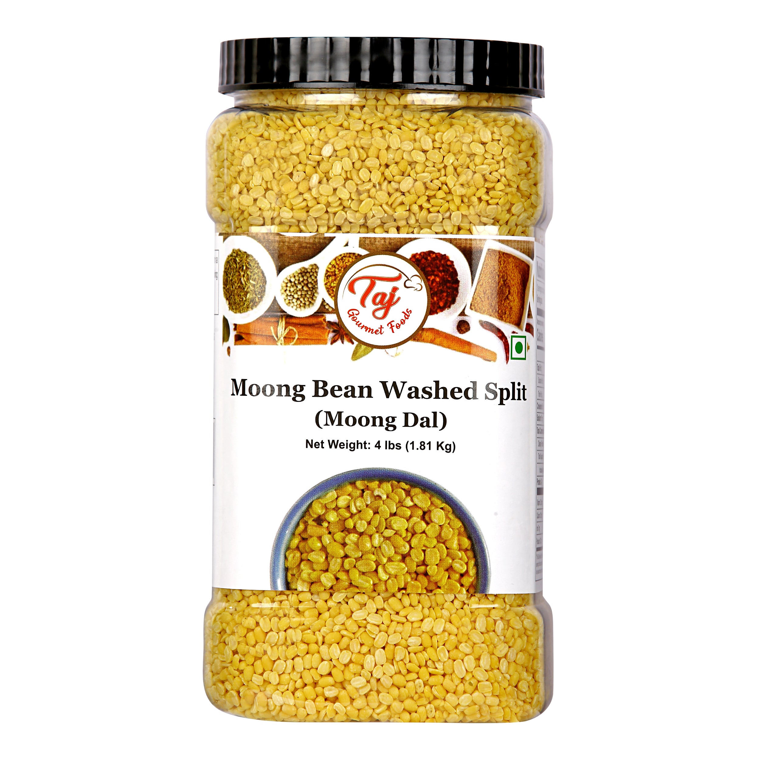 TAJ Moong Dal Mung Linsen (gespaltene Bohnen)
