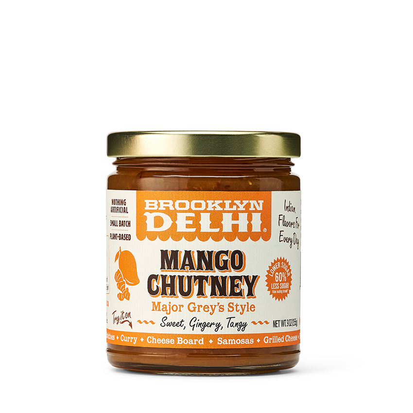 Brooklyn Delhi Süße Mango Chutney Glas – 6 Gläser Fall
