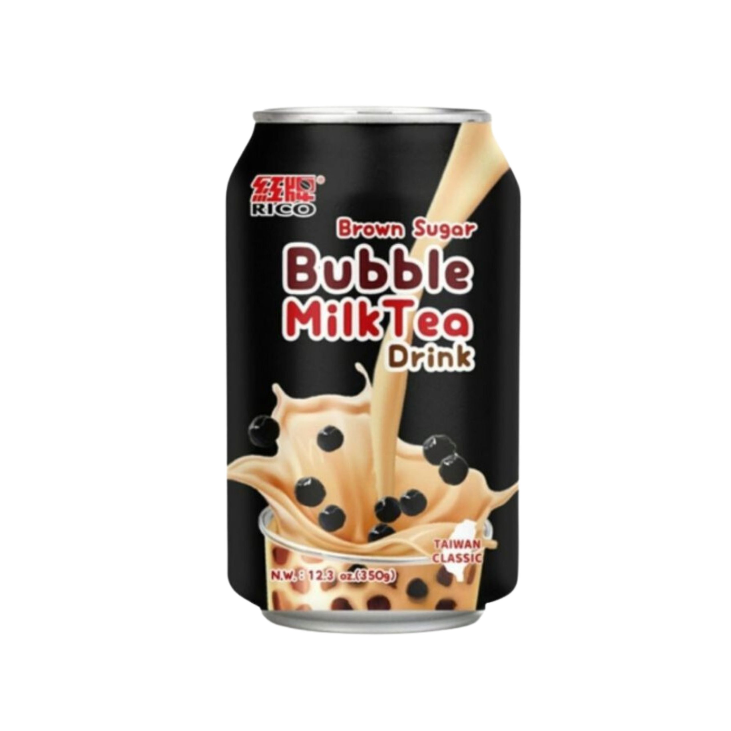 Rico Bubble Milchtee brauner Zucker (Taiwan)