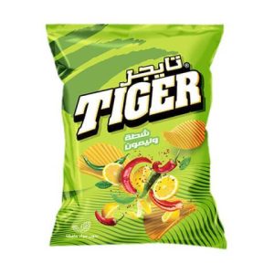 Tiger Chips {Chilli und Zitrone)