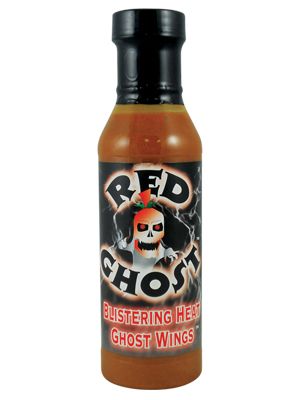 Rote Ghost Blistering Hitze Ghost Wing Sauce, 12oz