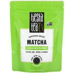 Tiesta Tee – Matcha Superior Tee, 1,5 Unzen Packung mit 6