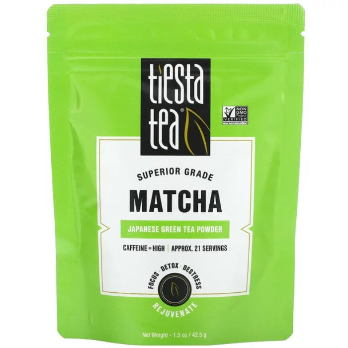 Tiesta Tee – Matcha Superior Tee, 1,5 oz – Packung mit 6 Stück